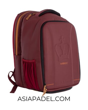 Black-crown-magic-backpack-burgundy