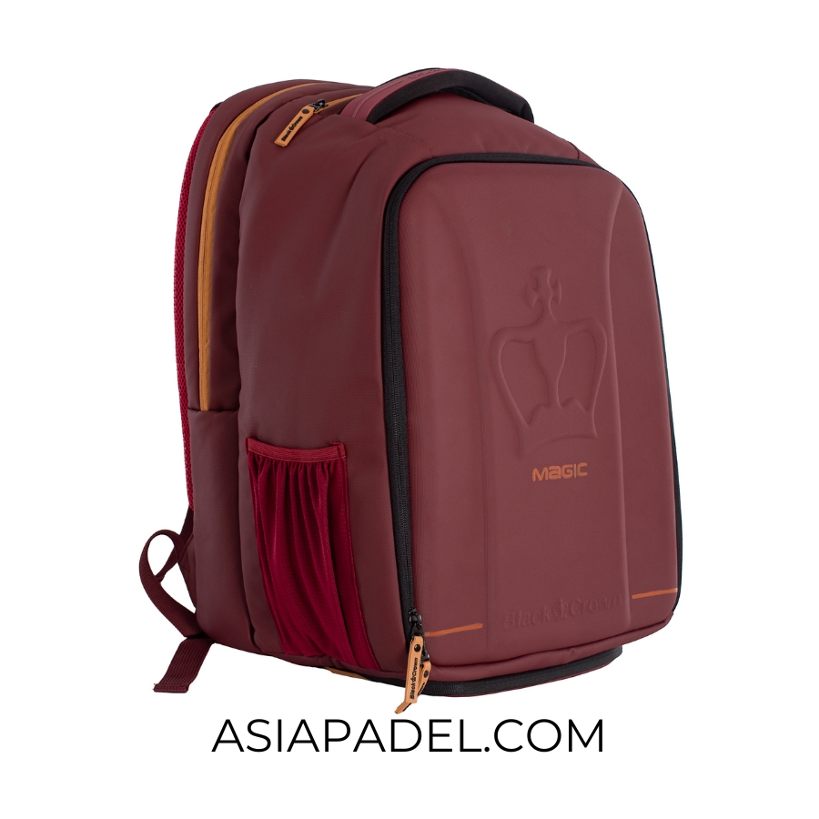 Black-crown-magic-backpack-burgundy